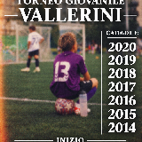 MODULO DI ISCRIZIONE TORNEO GIOVANILE VALLERINI 